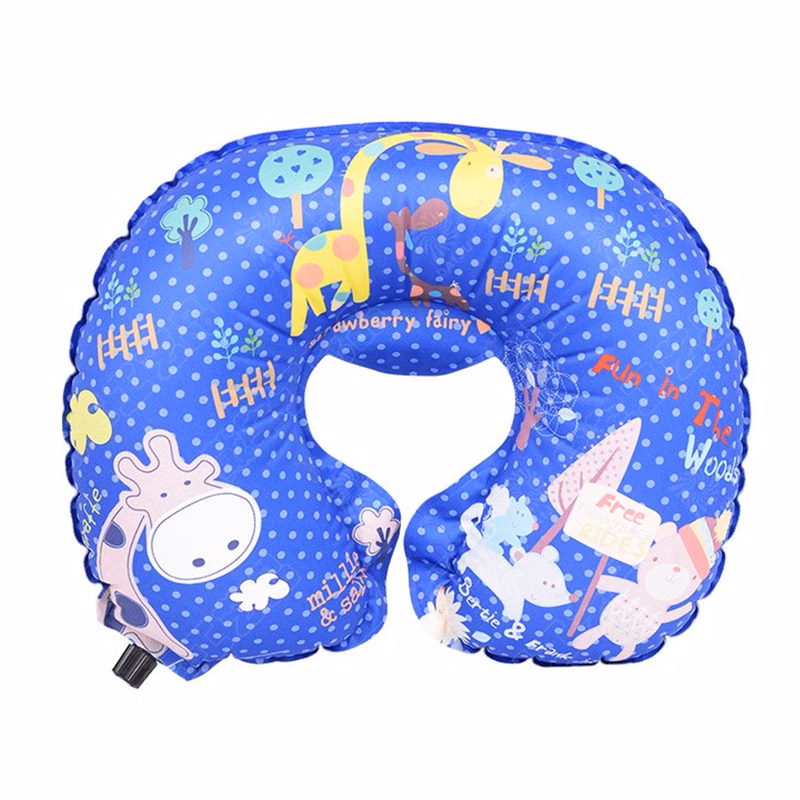 Portable Inflatable U-Shaped Pillow