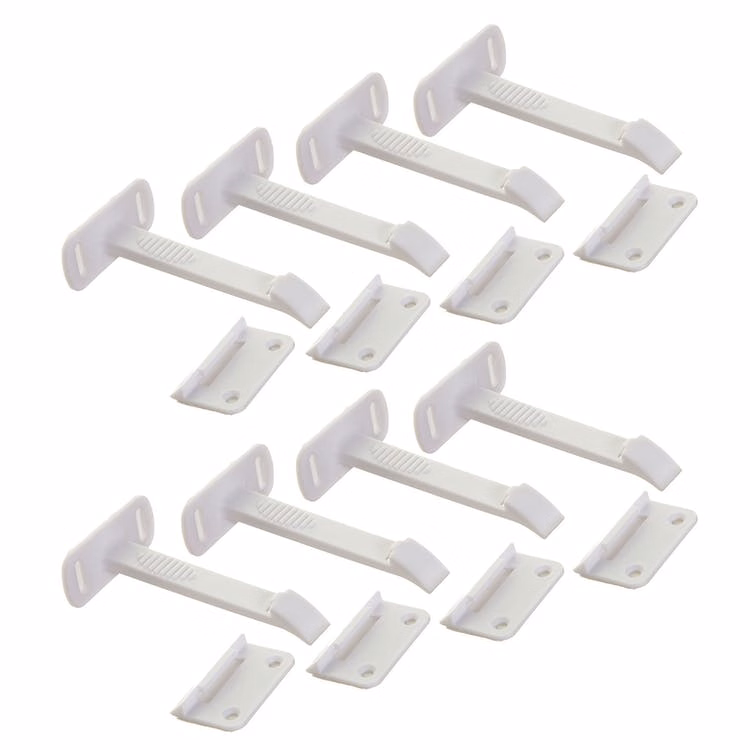 Adhesive Safety Latches - 8 Pack