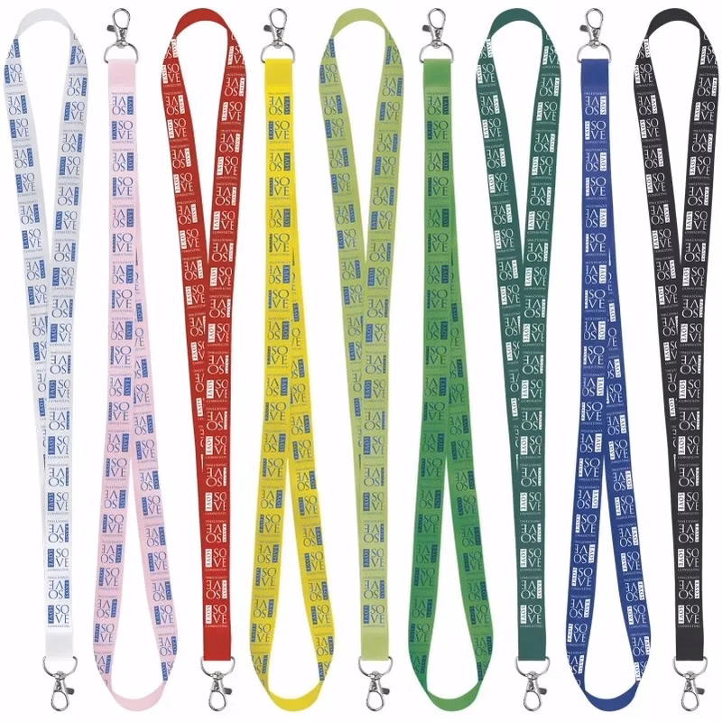 0.78"Transfer Printed Polyester Lanyard