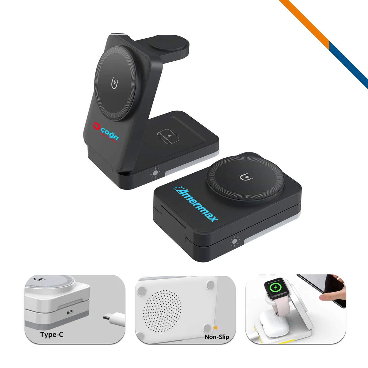 WireWave 3in1 Foldable Wireless Charger 1
