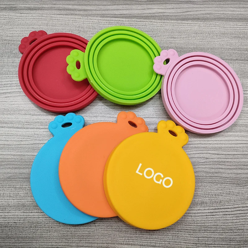Silicone Can Lids for Pet Food Cans Fits Standard Size Can Tops 1