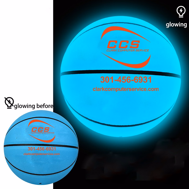 Glow in The Dark Basketball