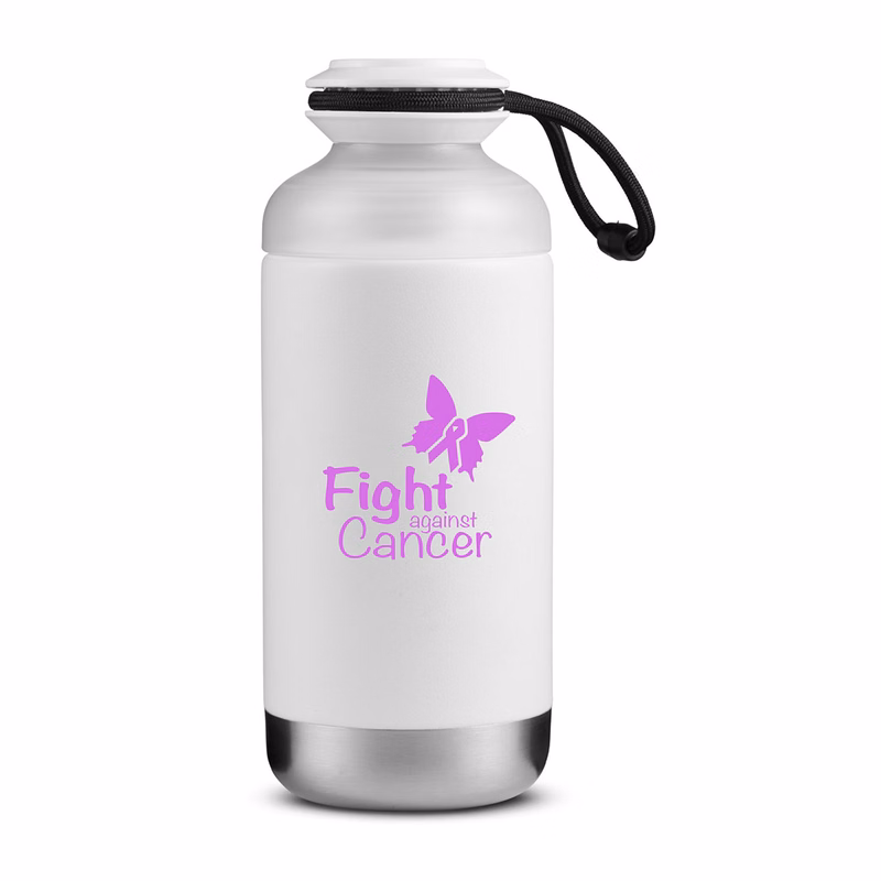16.9 oz Contour Vacuum Bottle With Duo Lid