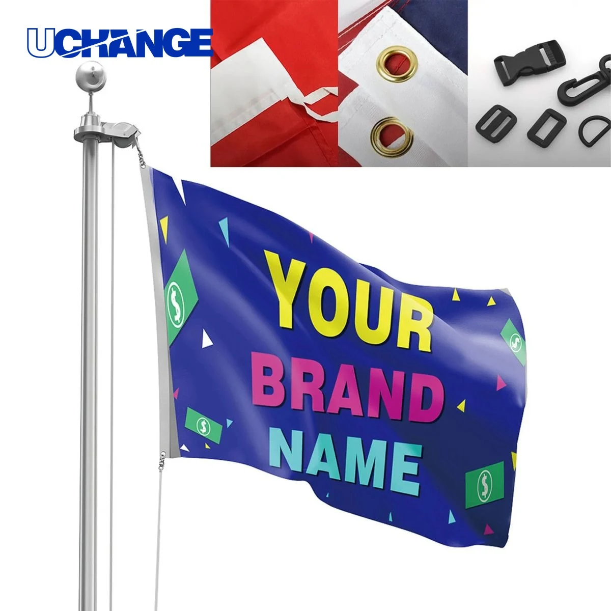 Custom Printed Flag Banner Display 1