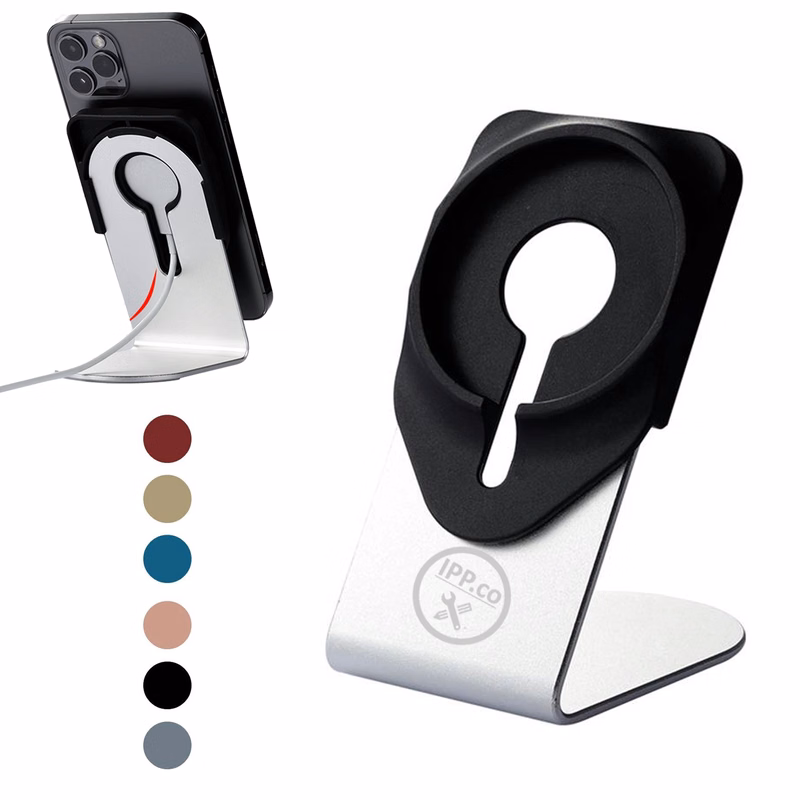 Aluminum Cell Phone Stand for Wireless Charger