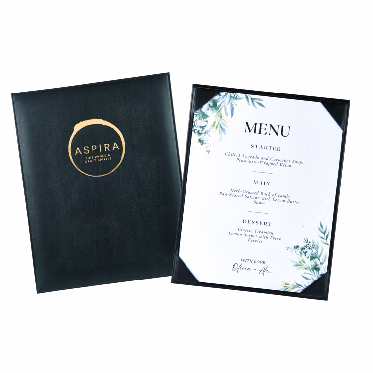 Prestigious Menu & Certificate Holder