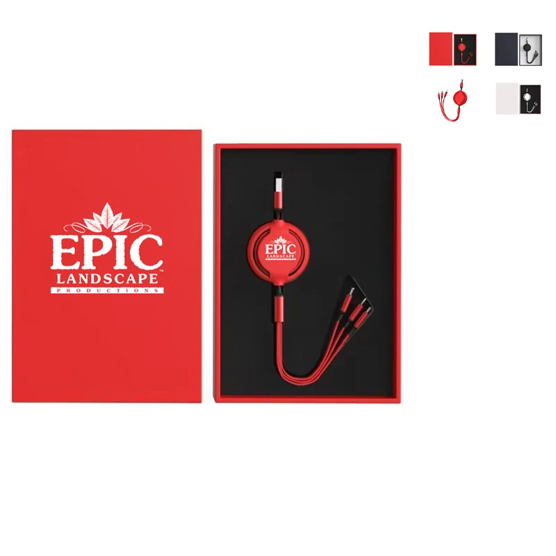 Multi Device Charging Cord Kit Gift Box 1