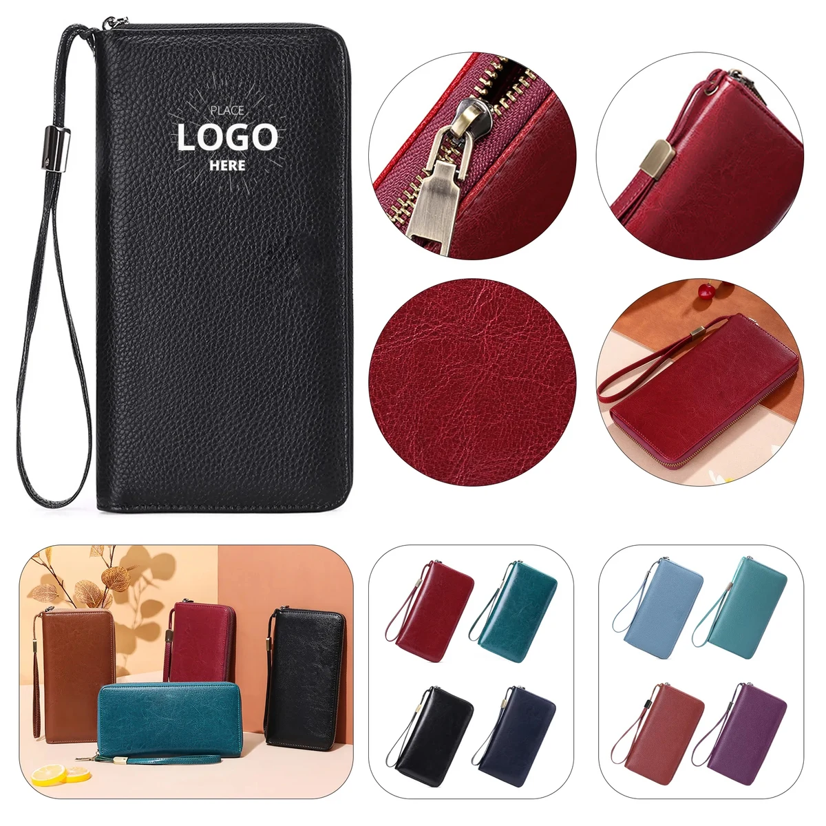 Genuine Leather Multi Card Wallet 1