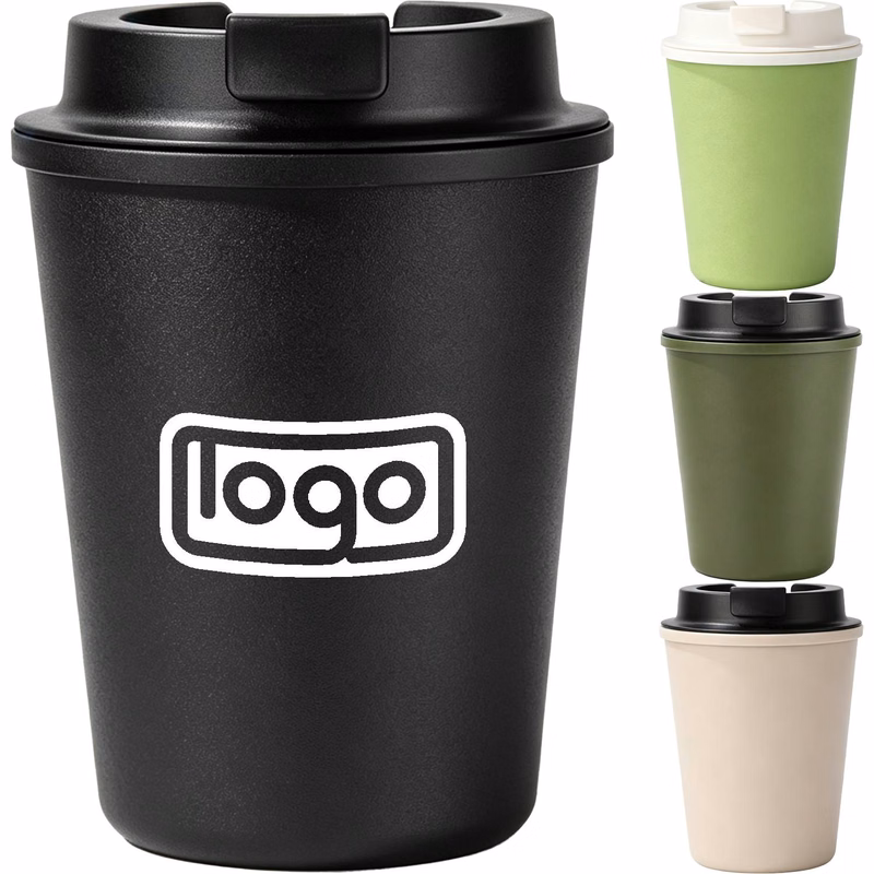 12oz Reusable Coffee Cup with Lid