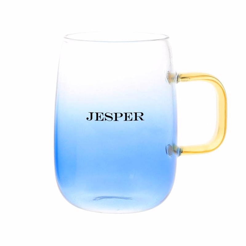Larger Capacity Clear Glass Cup