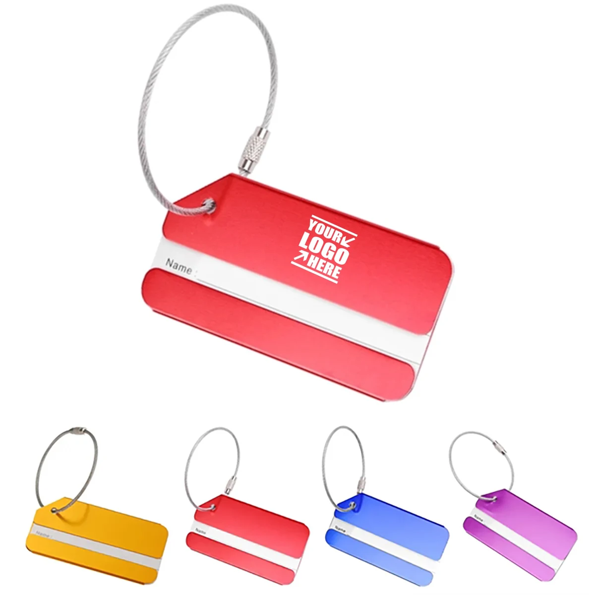 Aluminium Baggage Label 1