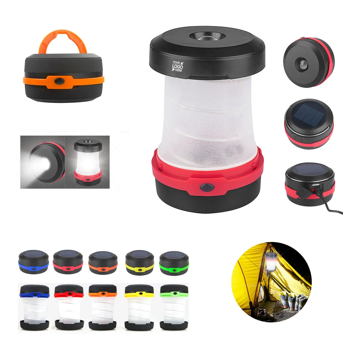 Collapsible Solar Camping Lantern 1