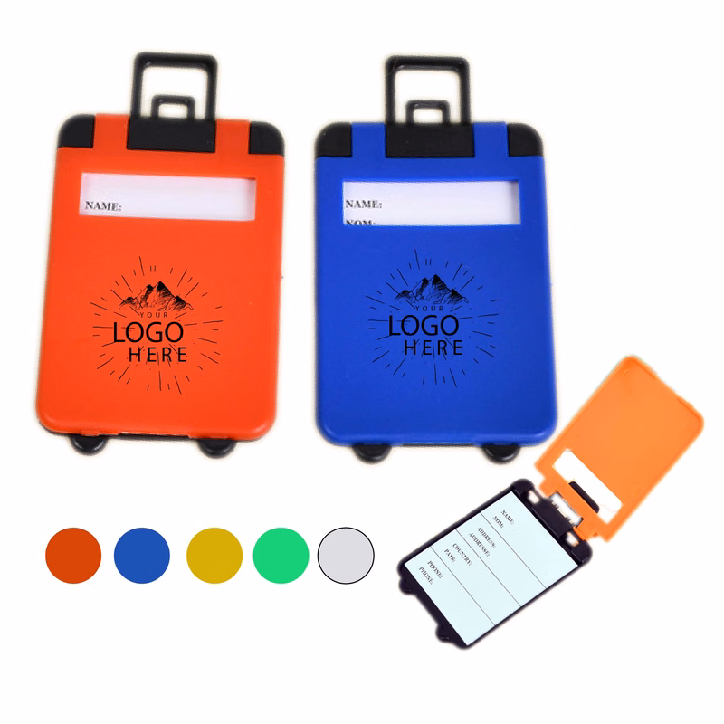 Plastic Travel Tote Luggage Tag