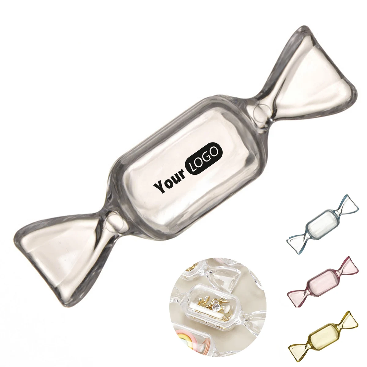 Mini Candy-Shaped Earring Storage Case 1