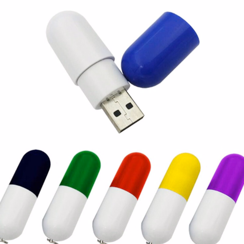 Pill Shape Creative Usb Flash Drive