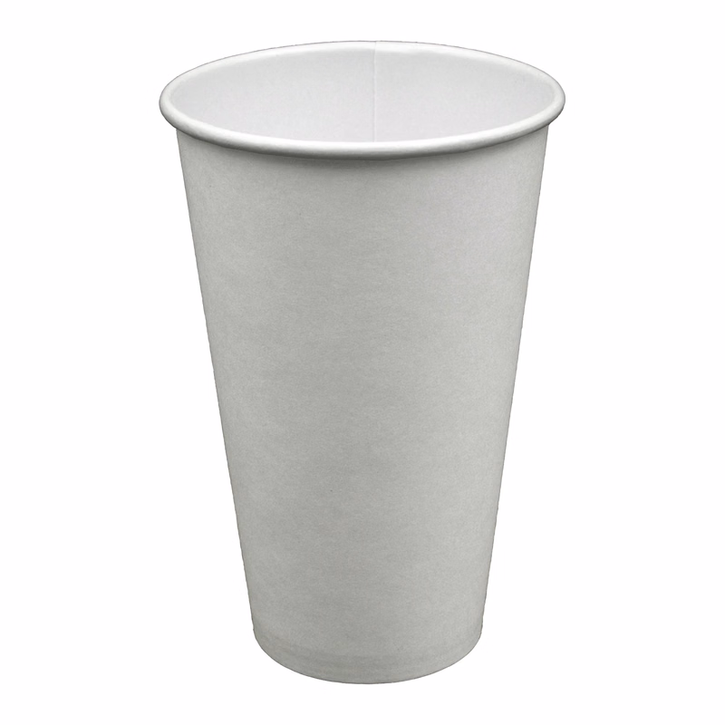 16 Oz. Double Wall White Paper Cup - Blank