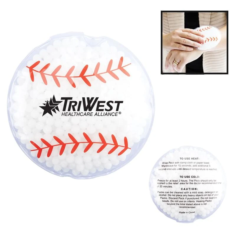 Hot/Cold Gel Pack "�? Sport Shapes - Baseball 1