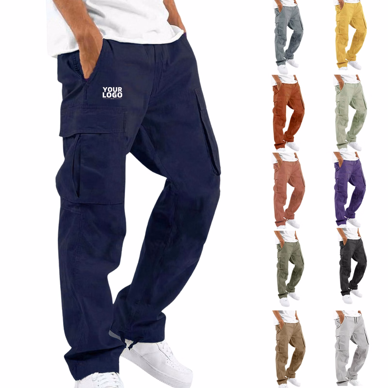 Mens Loose Straight Sweatpants