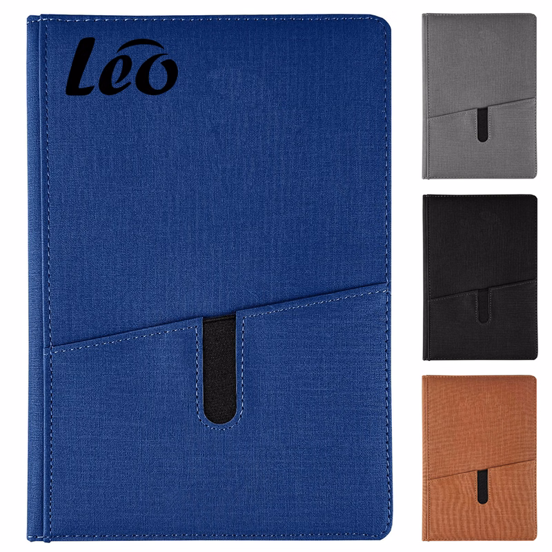 PU imitation cowhide fashionable and simple A5 notebook