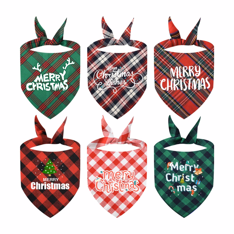 15 3/4 " Christmas Pet Saliva Towel