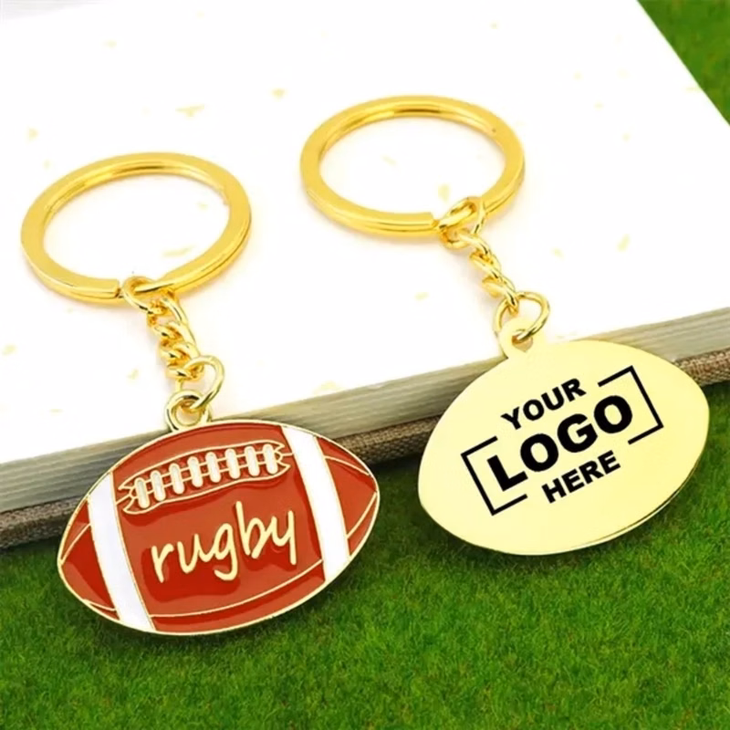 Ball Model Metal Keychain