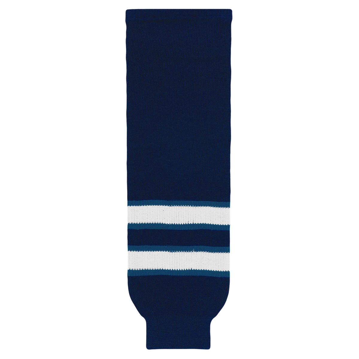 Knitted Striped Hockey Socks HS630-G45 1