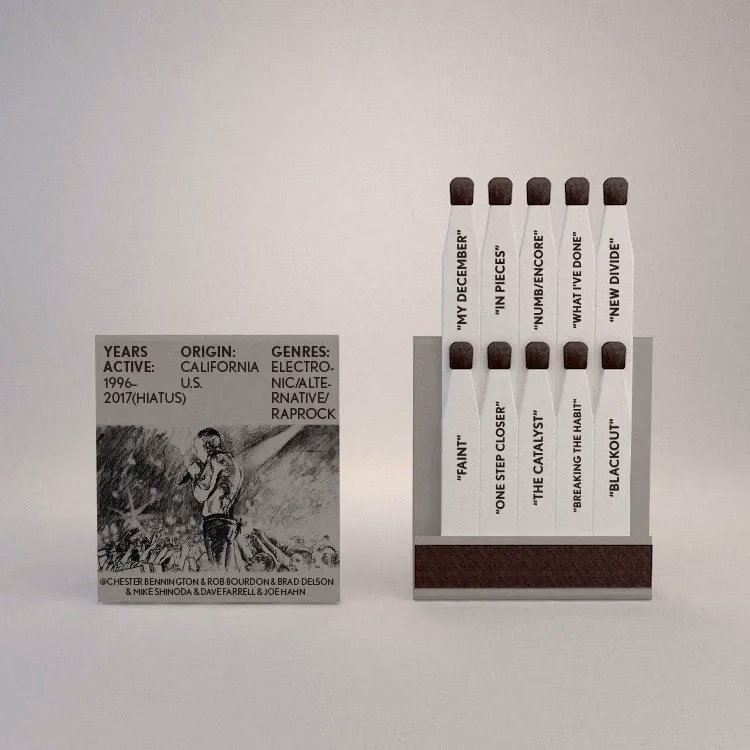 incense match book