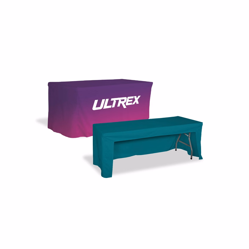 Table Cover Fitted - Open Back (4ft)