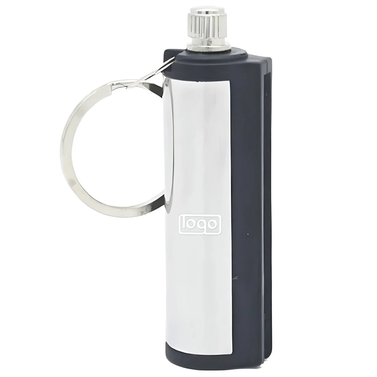 Metal Matches Lighter w/ Key Ring 1
