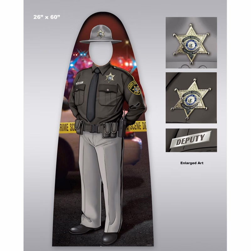 Custom Child Size Male Trooper Officer Photo Prop