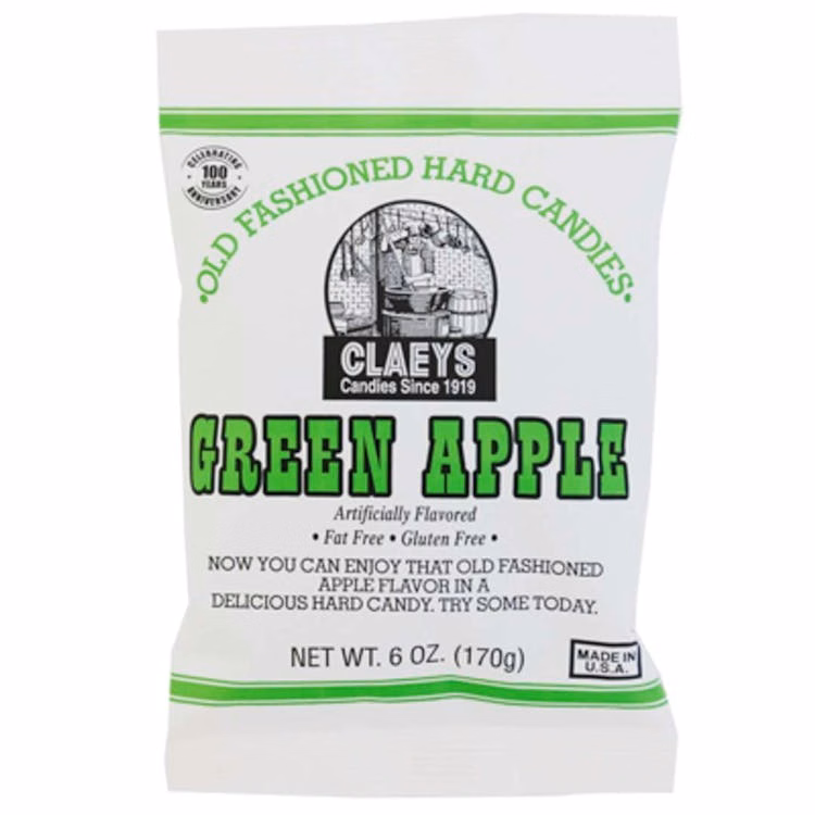Claey's Hard Candies Green Apple