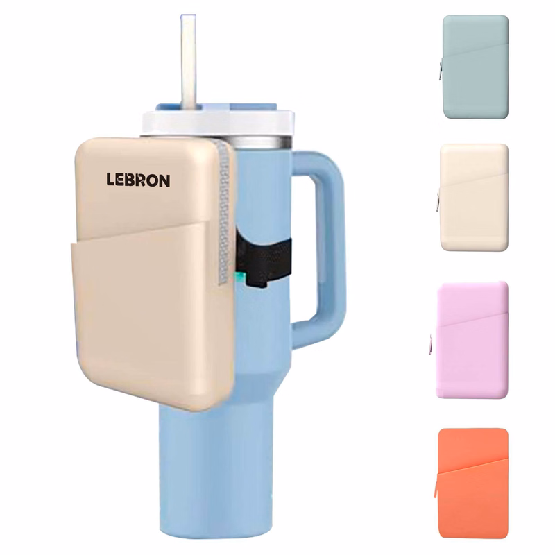 Silicone Tumbler Water Bottle Pouch