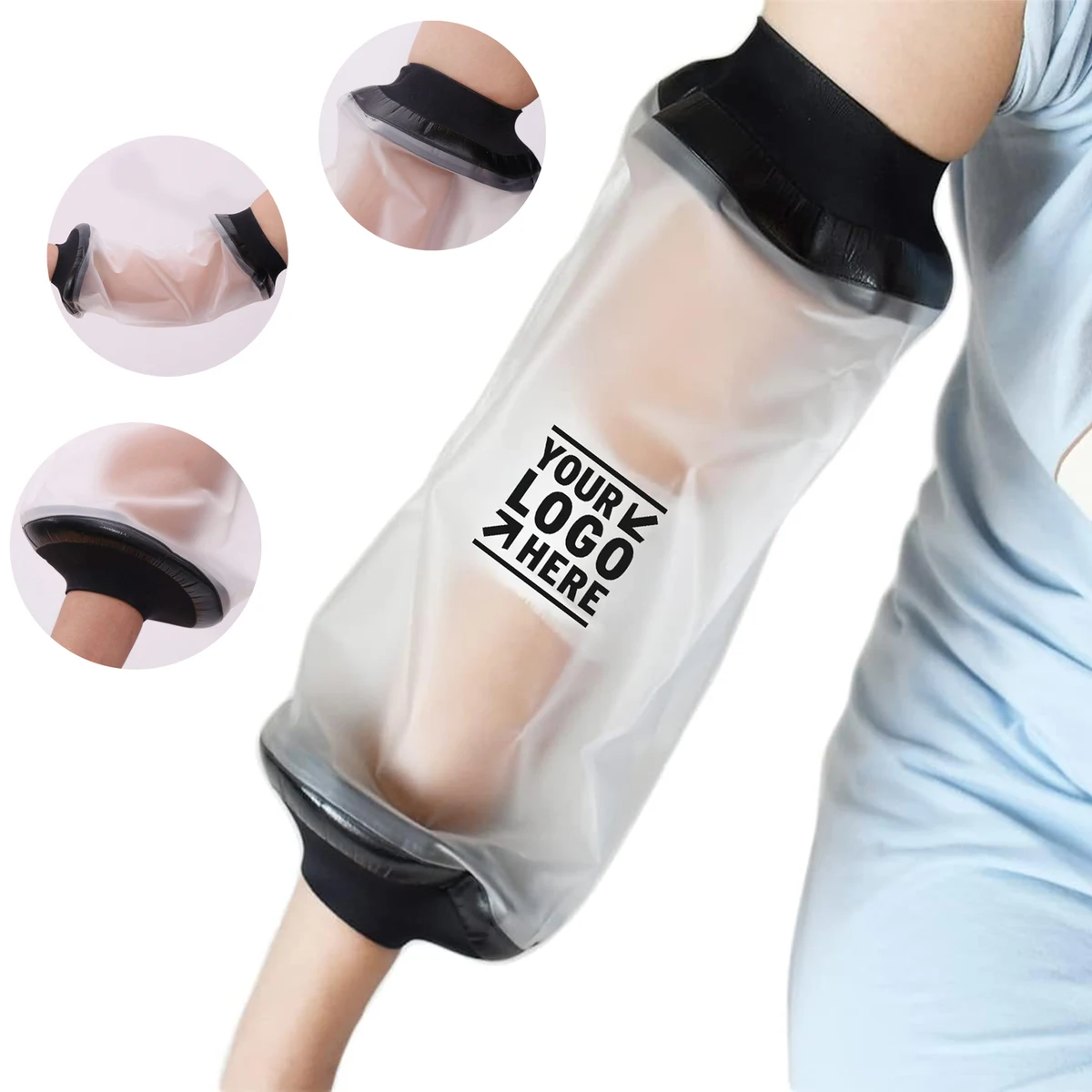 100% Reusable Waterproof Treatment IV PICC Line Shower Protector 1