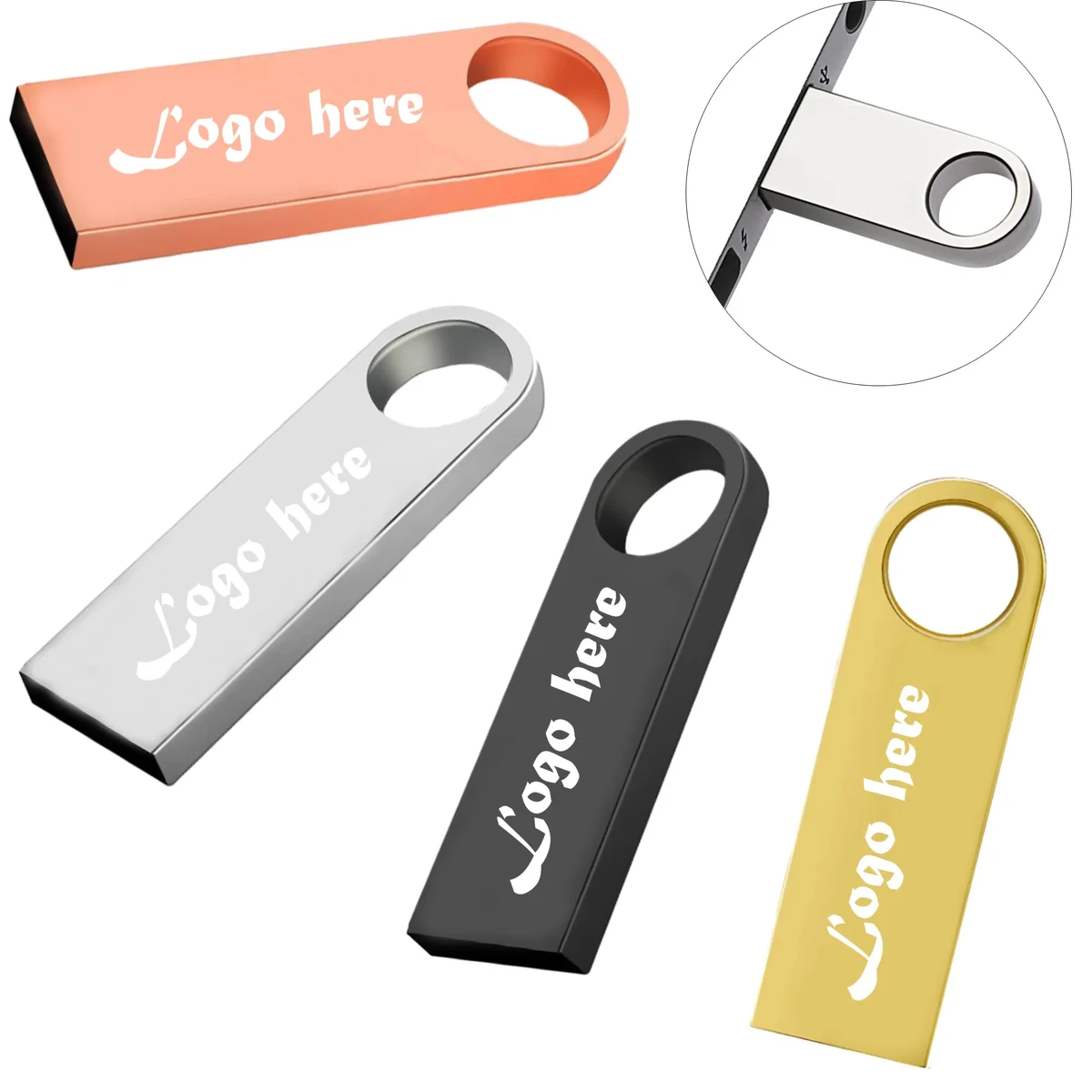 MOQ 100PCS 32GB Customizable USB Flash Drive 1
