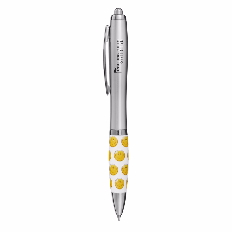 Smiley Happy Face Recycled ABS Ballpoint Pen