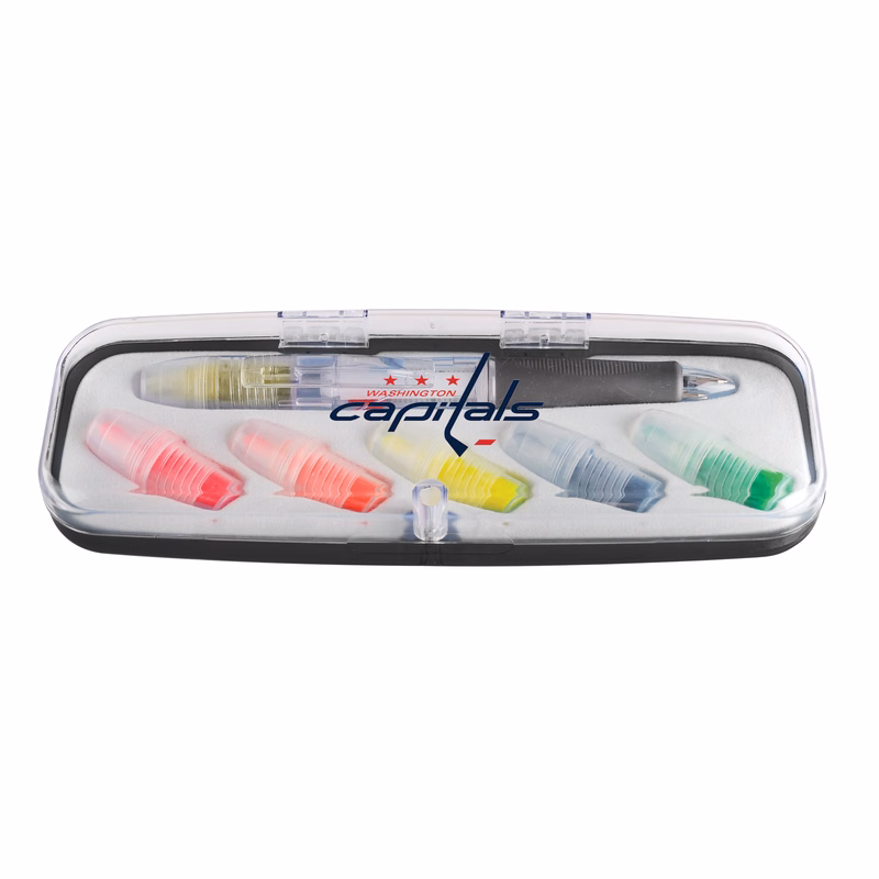 Spectrum Multi-Color Ballpoint & Highlighter Set