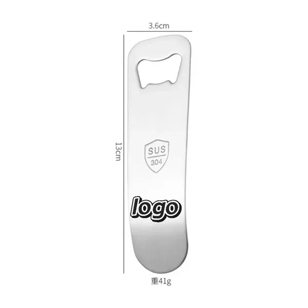 Stainless Steel Beer Bottle Opener for Commutes, Fitness and Travel 1