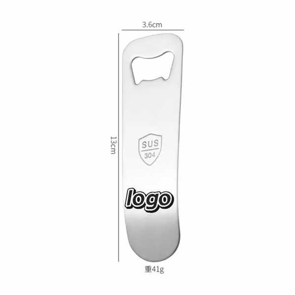 Stainless Steel Beer Bottle Opener for Commutes, Fitness and Travel