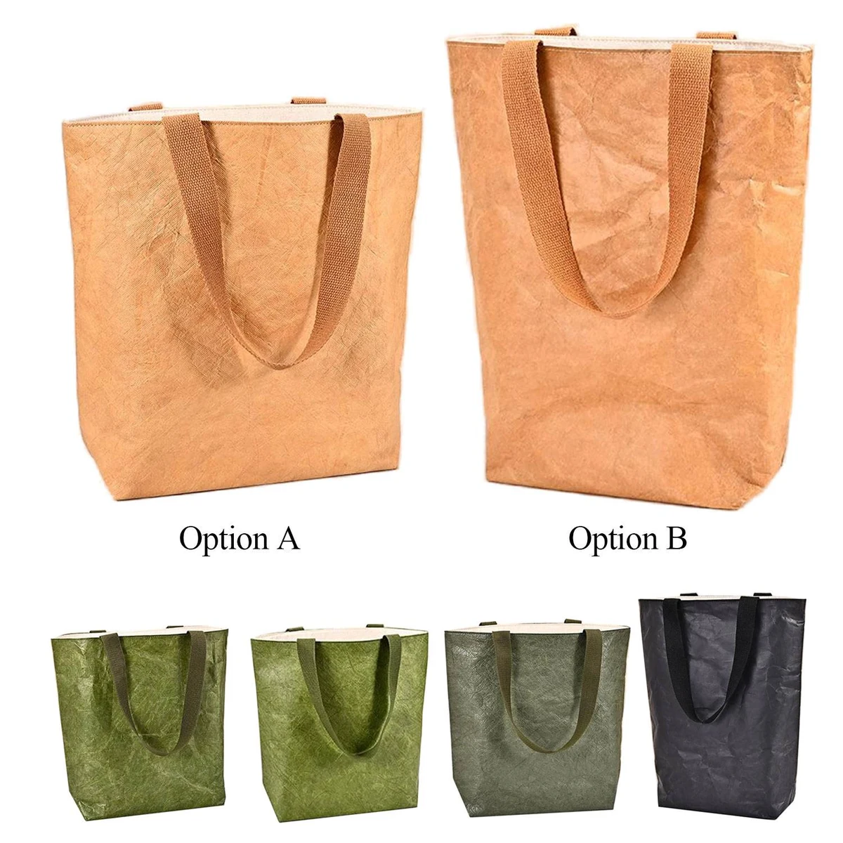 eco-friendly biodegradable Washable Dupont Paper Tote Bag 1