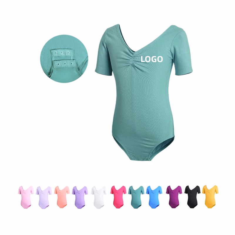 12 Colors Kids Gymnastics Cheer Top