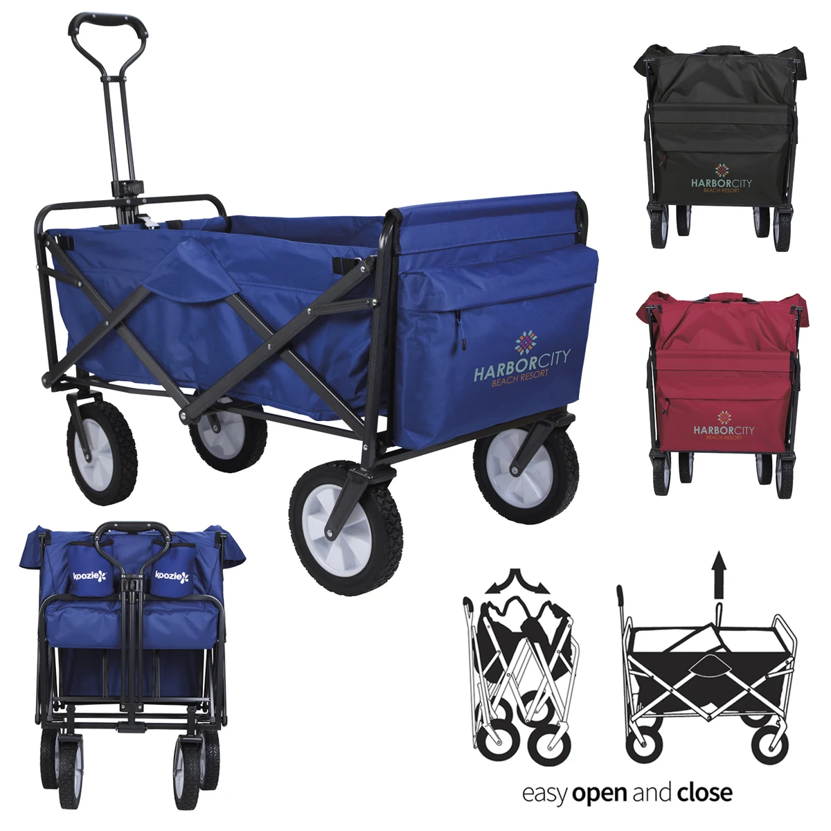Koozie® Collapsible Folding Wagon 1
