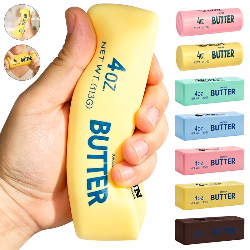 Slow Rising Butter Squishy Toy
