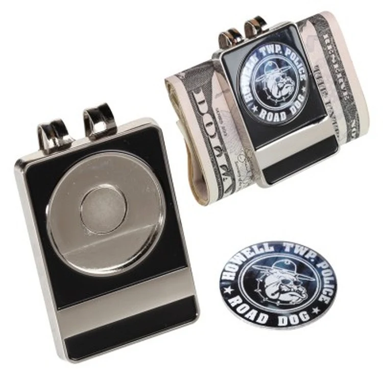 Money Clip with Offset Printed Ball Marker 1