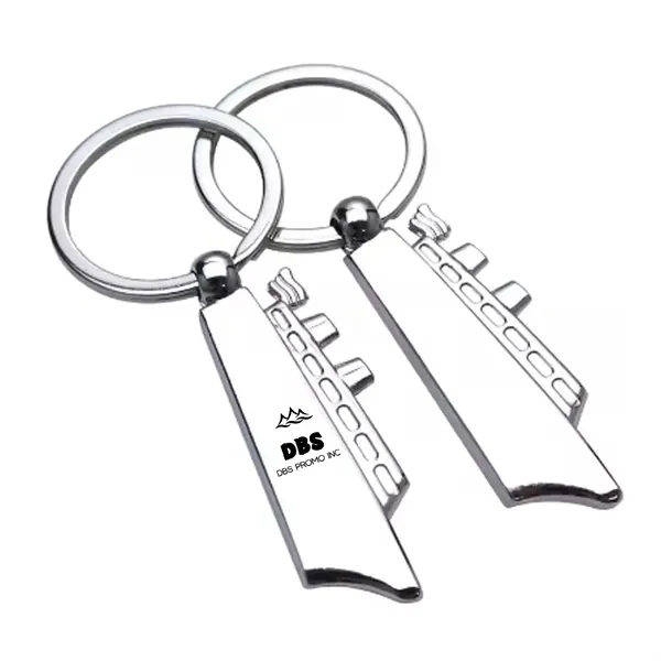 Charming Ship Keychain - A Nautical Treasure 1