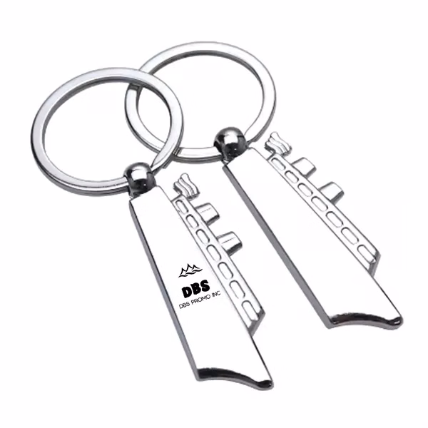 Charming Ship Keychain - A Nautical Treasure