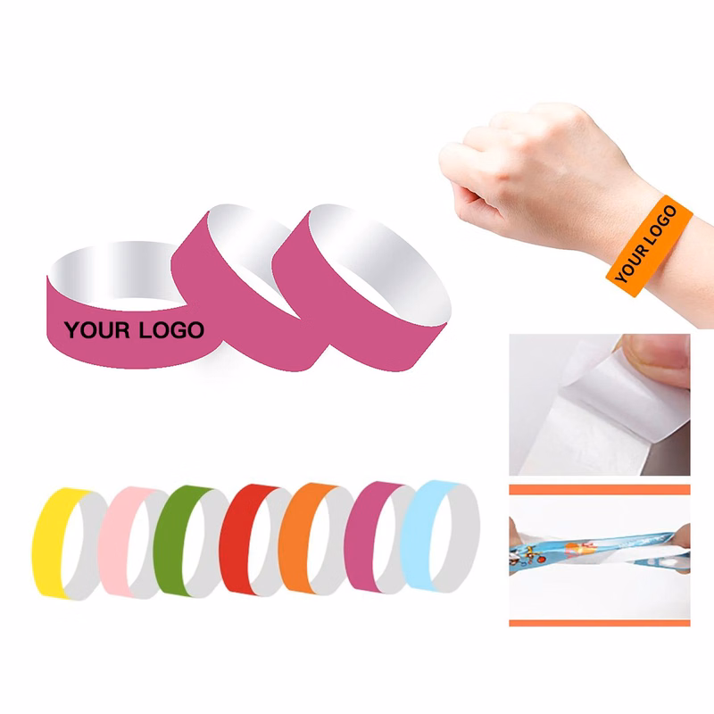 Water Resistant Tyvek Wristbands for Party Admission