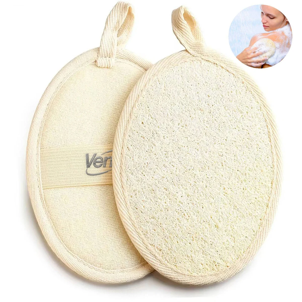 Loofah Exfoliating Body Scrub Bath Towel 1