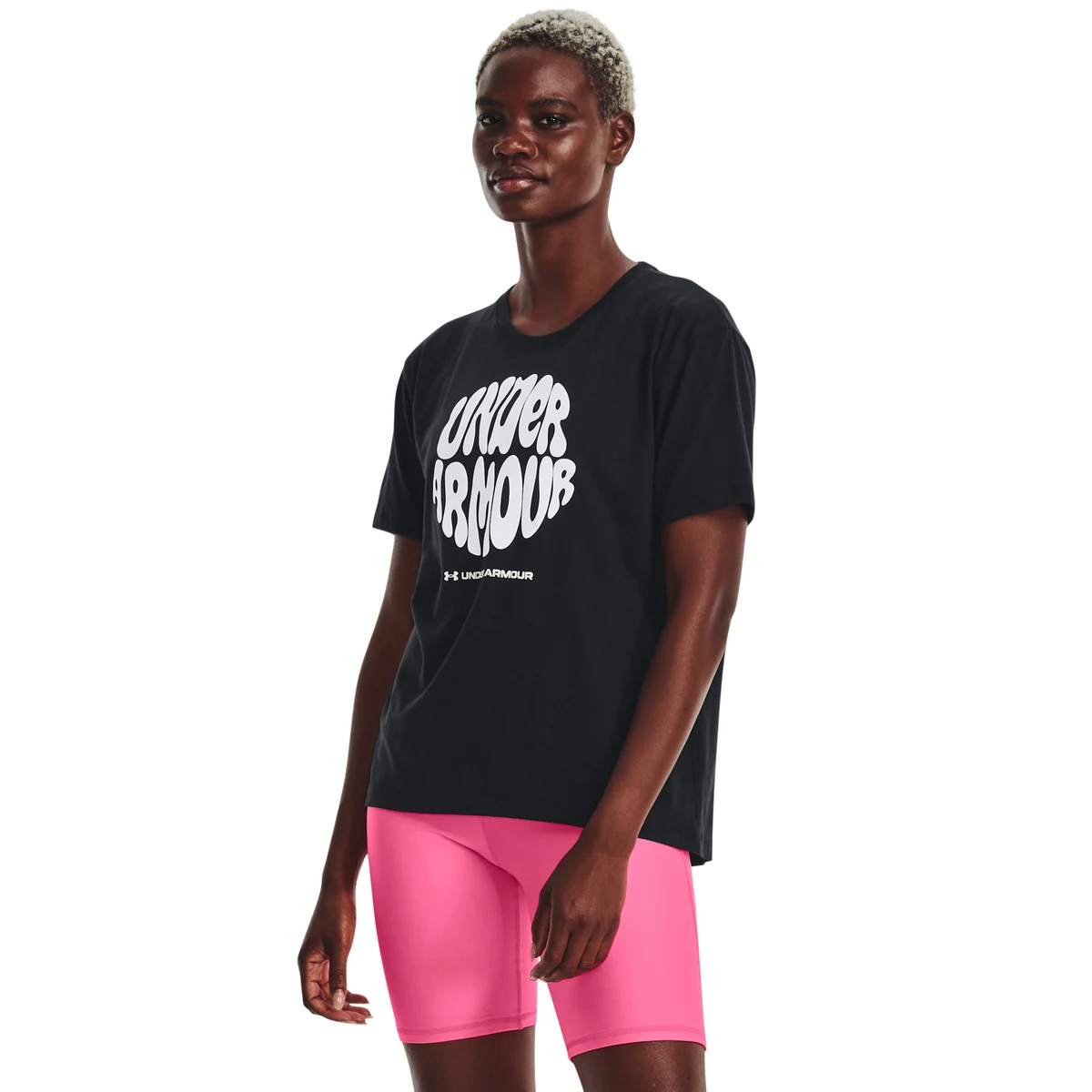 UA Groovy Wordmark Women's Short Sleeve 1