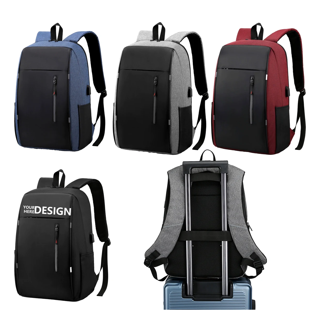 Polyester Notebook Daypack 1