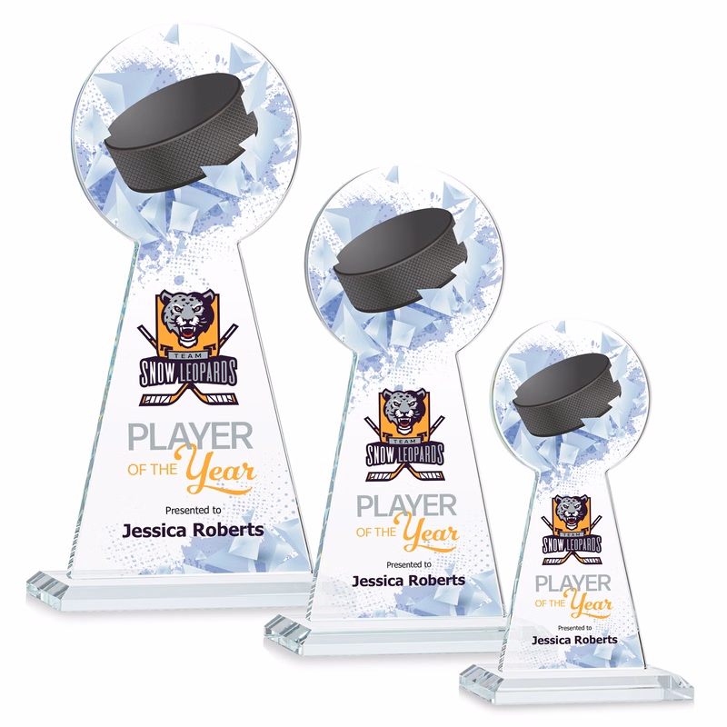 Edenwood Hockey VividPrint™ Award - Clear